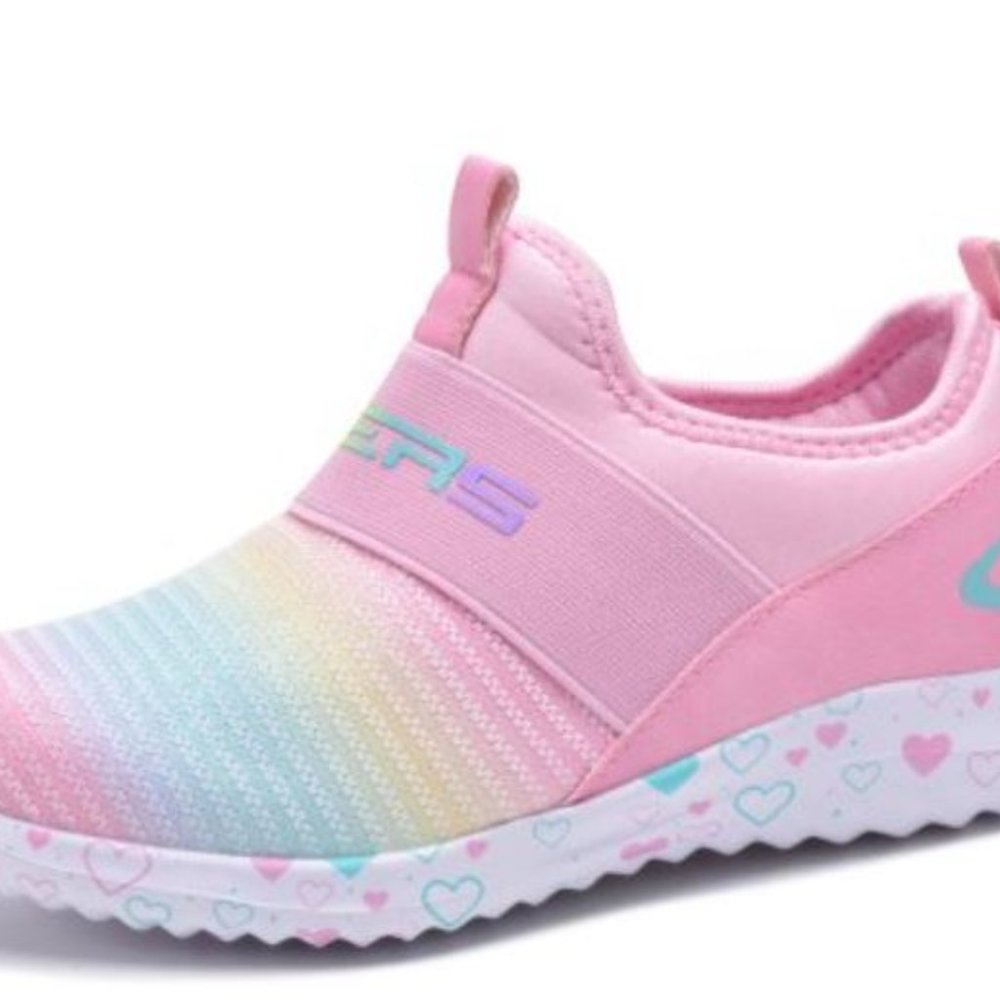 GEERS | Pink Ombré Heart Sneaker -